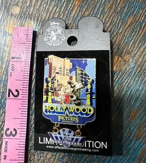 Disney Vintage new Disneyland Trading pin limited Edition CA adventure Hollywood thumbnail 4