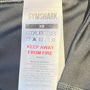 1213 | Gymshark Training High Waisted Biker Shorts‎ Pockets Black Women XS thumbnail 5