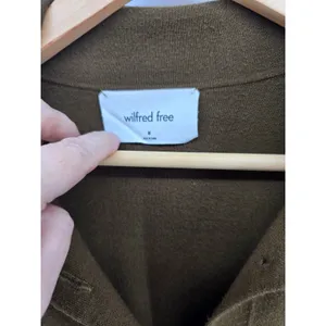 Wilfred Free Cardigan Women M Ganna Brown Button Down Knit EUC thumbnail 2