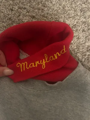 Majestic University Of Maryland Cropped Sweatshirt thumbnail 5