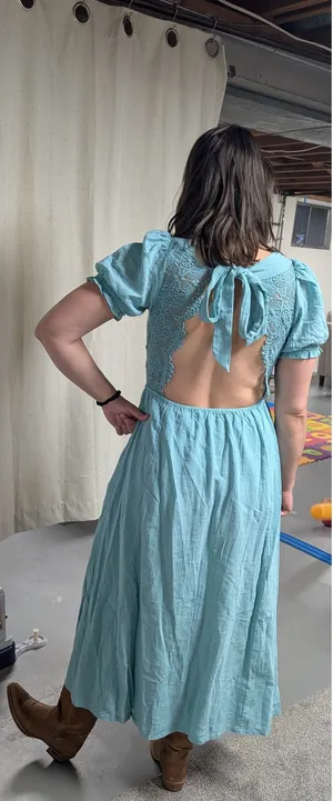 Free People Open Back Boho Dress  thumbnail 2
