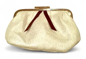 BVLGARI Parfums VTG 2000s White Silver Mini Clutch Bag [Authentic] — One Sizs thumbnail 1