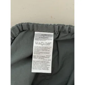 Banana Republic Utility Barrel Pants Sage Green Cotton Petite Medium thumbnail 4