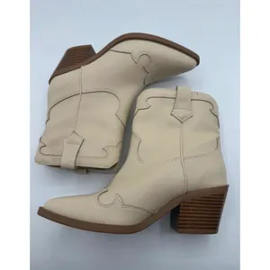 Sun + Stone Brennaa Western Boots Women's 5 Cream Concert Cowgirl Festival thumbnail 10