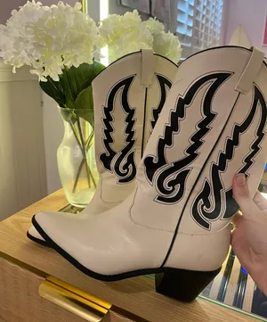 Princess Polly Cowgirl Boots thumbnail 1