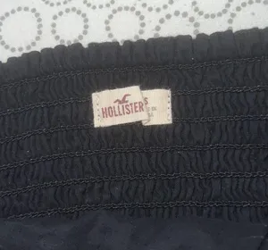Hollister Black Crochet Halter Top thumbnail 4