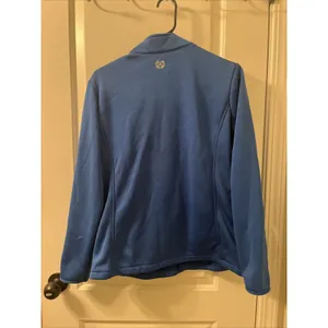 MED COUTURE Women's Athletic Zip Up Track Jacket Coat Blue Size Medium thumbnail 9