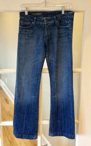 Jeans Low Waist Full Leg Size 27 thumbnail 1