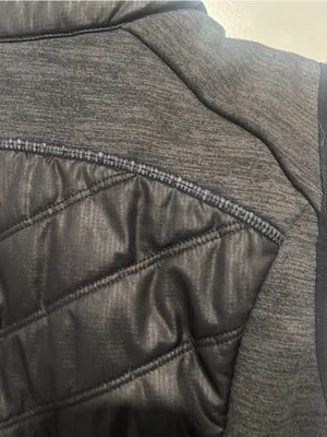 ZELLA woman’s black puffer vest size medium thumbnail 5