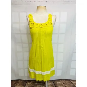 Anthropologie Edme & Esyllte Yellow Ipanema Utilla Sleeveless Sundress Size XS thumbnail 3