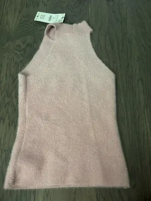 Zara Pink Pearl Top thumbnail 3