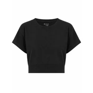 OFFLINE by Aerie Black Cropped Sweatshirt T-Shirt M thumbnail 2