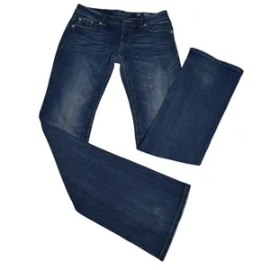 Miss Me JP5311B0 Bootcut Jeans Blue Embellished Pocket Womens 29 Medium Wash thumbnail 4