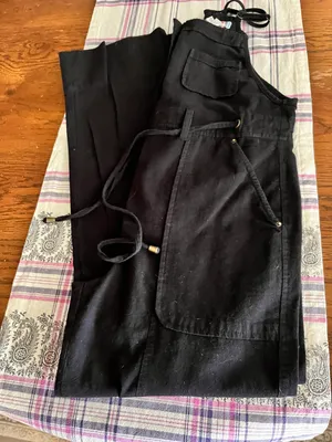 Urban Outfitters Black Overalls. Size XS thumbnail 7