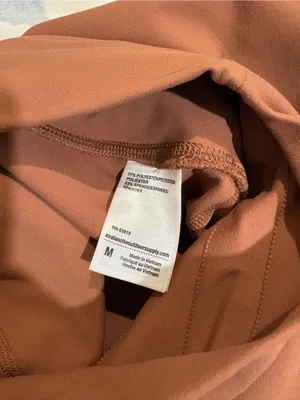 Avalanche Rust Brown Women's Wide-Leg Drawstring Pants Size Medium thumbnail 7
