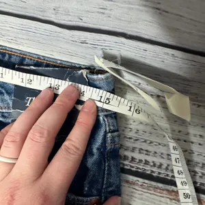 Abercrombie & Fitch Curve Love High Rise Skinny Jean Distressed 8L thumbnail 6