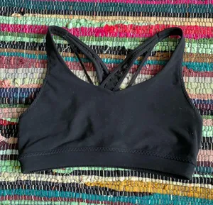 Athleta Black Transcendence Sports Bra Small thumbnail 3