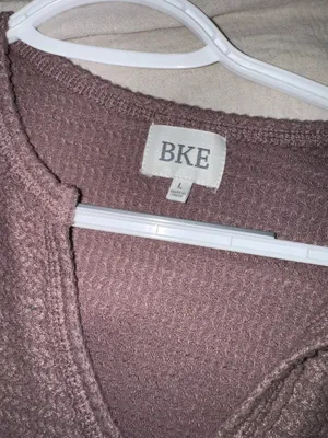 BKE MAROON/PURPLE SWEATER SIZE large thumbnail 2