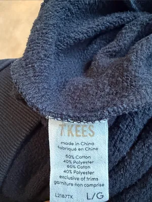 Tkees Air Whipped black crewneck sweatshirt thumbnail 6