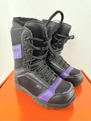 Thirtytwo Summit Snowboard Boots Size‎ 6.5 Womens Black/Purple with Box thumbnail 2