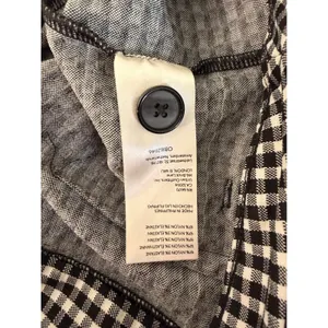 Maeve‎ by Anthropologie Gingham Check Pants Women's Size 2 Black White thumbnail 8