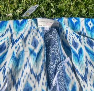 New Blue Tassel Coverup thumbnail 4