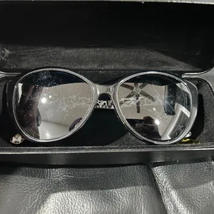 Bebe black and Leopard Print eyeglasses. These are FRAME AND HARD CASE ONLY thumbnail 3