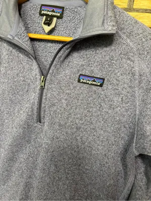Patagonia Purple better sweater 1/4 zip pullover Size medium thumbnail 3