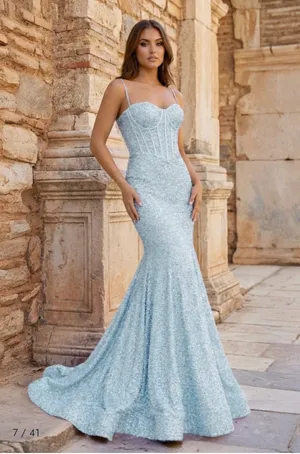 prom dress Blue Size 2 thumbnail 1