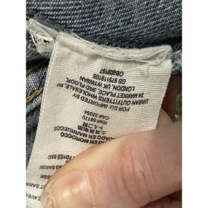 Free People Women's Rumors Cropped Denim Jean Jacket - Light Wash / Size Small thumbnail 7