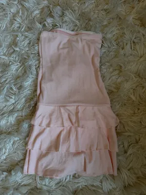 Edikted Strapless Pink Dress Mini thumbnail 2
