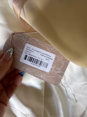 Meshki Penny Strapless MIDI Dress Ivory thumbnail 4