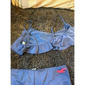 Hollister two-piece navy swimsuit thumbnail 9
