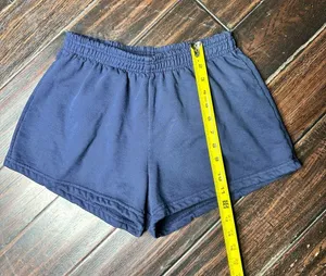 Los Angeles Apparel Heavy cotton elastic waist shorts casual summer athletic loungewear thumbnail 3