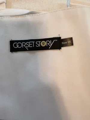 CorsetStory LONG WHITE UNDERBUST CORSET WAIST TAMING thumbnail 11