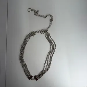 Vintage OS Chain Belt Silver Multi-Strand Boho Adjustable Y2K Accessory thumbnail 5