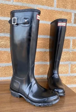 Hunter original tall boots size 6 thumbnail 1