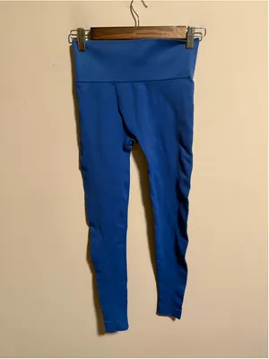 SET ACTIVE SculptFlex Cobalt Blue Onyx Legging- Size Small thumbnail 3