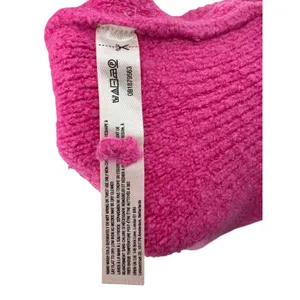 Daily Practice Anthropologie Pink Fuzzy Sweater Dress Medium Cozy‎ Lounge thumbnail 8