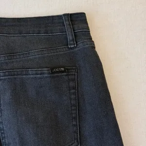 Joe's Jeans Persephone Wide Leg Ankle Jeans 31 Black Raw Hem 90s Minimalist thumbnail 6