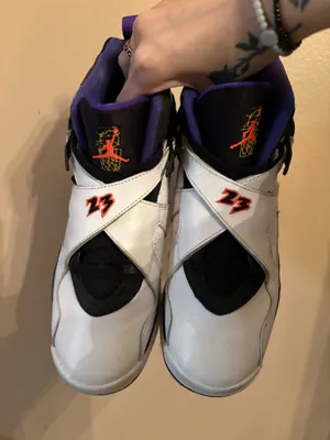 Air Jordan 8 Retro BG 'Three-Peat' thumbnail 3