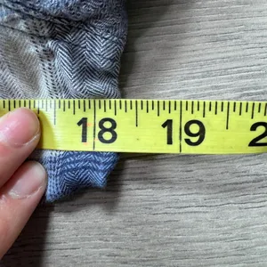 American‎ Eagle Outfitters Boyfriend Fit Plaid Western Flannel Shirt Blue XSmall thumbnail 6