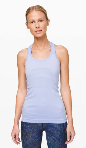 Lululemon Swiftly Tech Racerback Tank Lavender Dusk Purple Size 4 Original Fit thumbnail 1