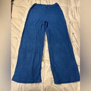 Retreat Wide Leg Waffle Knit Soft Lounge Pants - NWOT - Size L thumbnail 5