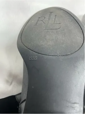 Womans Excellent Lauren Ralph Lauren Mila Riding Boots Size 8.5 B Black thumbnail 6