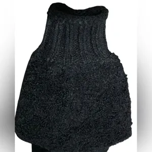 American Eagle Boucle Mock Neck Sweater Size Medium thumbnail 9