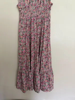 Old Navy floral maxi dress (L) thumbnail 8