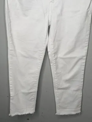 Levi's White Boyfriend Jeans thumbnail 3