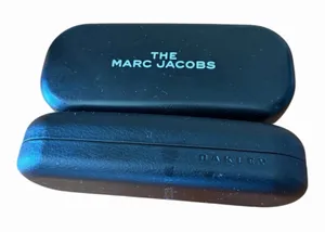 Marc Jacobs Oakley Hard Sunglasses Eyeglass Case Bundle Designer Protective Case Black thumbnail 1