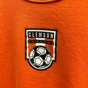Russell Athletic Clemson University CU Soccer Boxy Fit Crewneck Sweatshirt Med M thumbnail 2